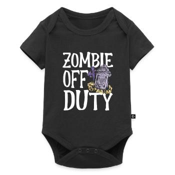 Zombie hors service - Body à manches courtes Premium Bébé - noir - Devant