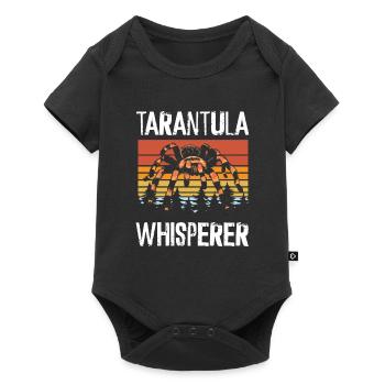 Tarantula Whisperer Retro - Baby Premium short-sleeve bodysuit - black - Front