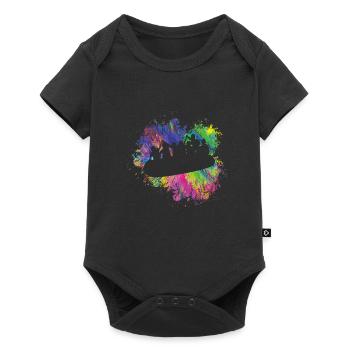 Boating in summer - Baby Premium short-sleeve bodysuit - black - Front
