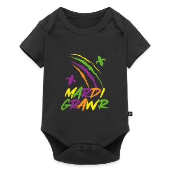 Mardi Grawr - Baby Premium short-sleeve bodysuit - black - Front