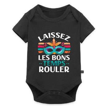 Quittez les bons rôles - Body à manches courtes Premium Bébé - noir - Devant