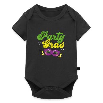 Party carnival - Baby Premium short-sleeve bodysuit - black - Front
