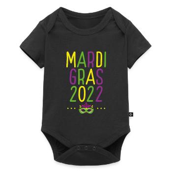 Carnaval 2022 - Body à manches courtes Premium Bébé - noir - Devant