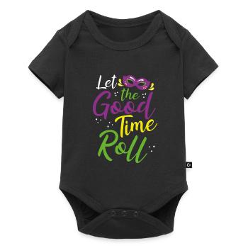 Laissez le bon temps rouler - Body à manches courtes Premium Bébé - noir - Devant