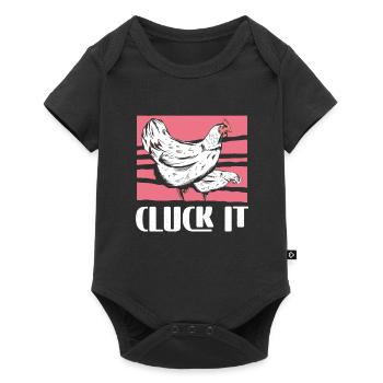 Poulet Happiness It - Body à manches courtes Premium Bébé - noir - Devant