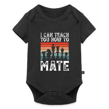 I can teach you to win - Baby Premium short-sleeve bodysuit - black - Front