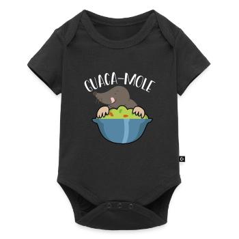 Bowl of guaca mole - Baby Premium short-sleeve bodysuit - black - Front
