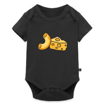 Macaroni et cheddar - Body à manches courtes Premium Bébé - noir - Devant
