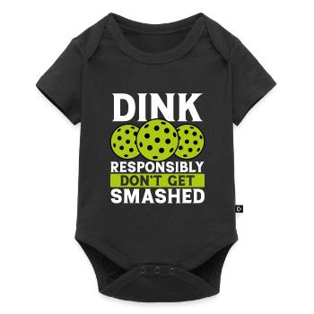 Don't let it smash you - Baby Premium short-sleeve bodysuit - black - Front