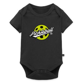 Pickleball start - Baby Premium short-sleeve bodysuit - black - Front