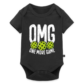 Un autre match de pickleball - Body à manches courtes Premium Bébé - noir - Devant