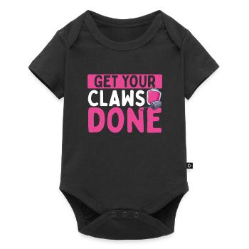 Get your claws done - Baby Premium short-sleeve bodysuit - black - Front