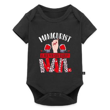 Manucure un travail que vous faites vraiment - Body à manches courtes Premium Bébé - noir - Devant
