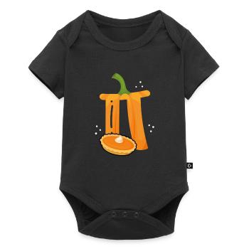 Pi comme un gâteau - Body à manches courtes Premium Bébé - noir - Devant