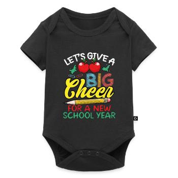 Big cheers for a new school year - Baby Premium short-sleeve bodysuit - black - Front