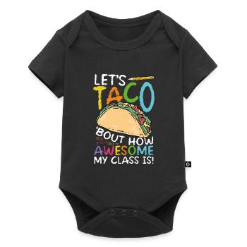 Let's show taco bout how great - Baby Premium short-sleeve bodysuit - black - Front