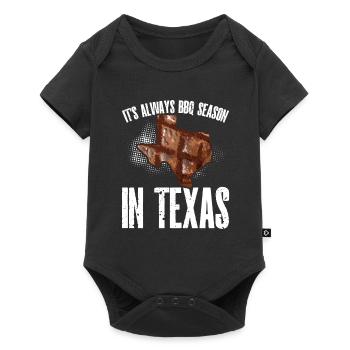 Saison des barbecues au Texas - Body à manches courtes Premium Bébé - noir - Devant