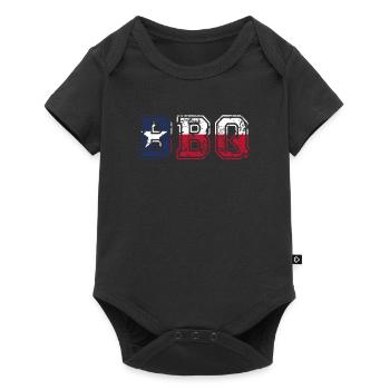 Texas American grill - Body à manches courtes Premium Bébé - noir - Devant