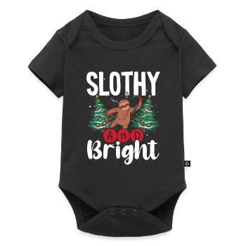 Faul Und Hell - Baby Premium Kurzarmbody - Schwarz - Vorne