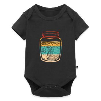 Colorful sourdough - Baby Premium short-sleeve bodysuit - black - Front