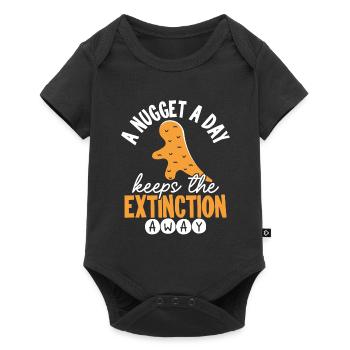 Une pépite par jour maintient l’extinction - Body à manches courtes Premium Bébé - noir - Devant