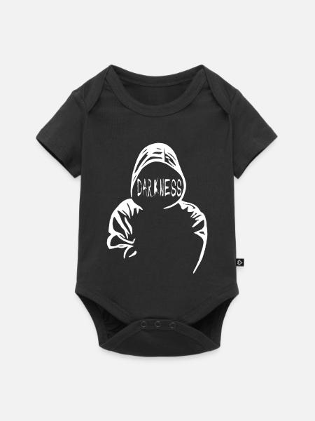 Die Dunkelheit - Baby Premium Kurzarmbody - Schwarz