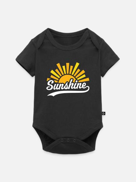 Sonnenschein - Baby Premium Kurzarmbody - Schwarz