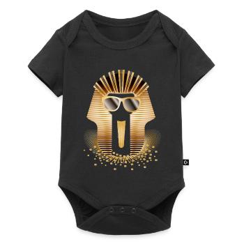 Cool Pharaoh with Sunglasses – Funny Motif - Baby Premium short-sleeve bodysuit - black - Front
