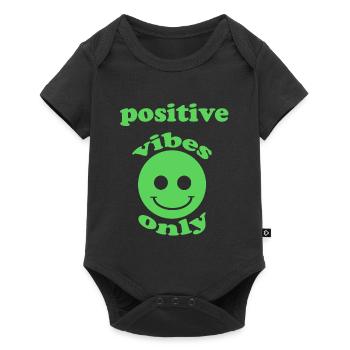 Ondes positives - Body à manches courtes Premium Bébé - noir - Devant