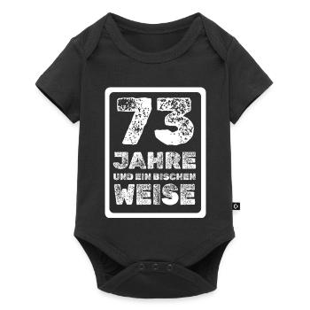 73 - Baby Premium short-sleeve bodysuit - black - Front