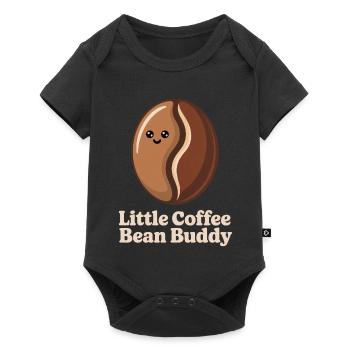 Coffee bean - Baby Premium short-sleeve bodysuit - black - Front