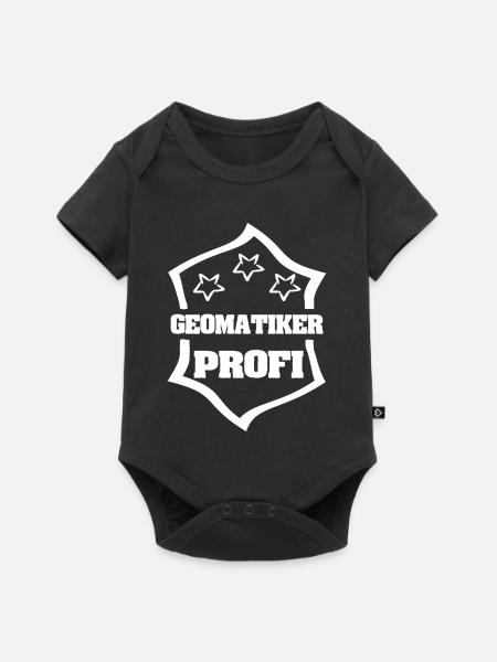 Beruf Geomatiker - Baby Premium Kurzarmbody - Schwarz