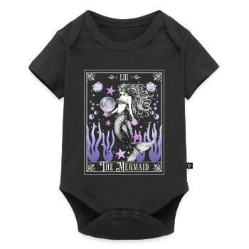 The Mermaid Mystical Tarot - Baby Premium short-sleeve bodysuit - black - Front