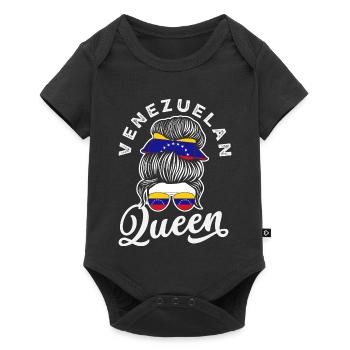 Venezuela Flag Pride & Home Venezuela - Baby Premium short-sleeve bodysuit - black - Front
