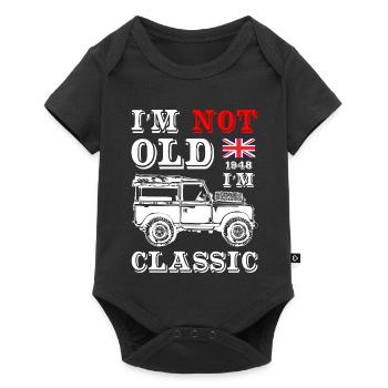 I_Am_Not_Old_I_Am_Classic - Body à manches courtes Premium Bébé - noir - Devant