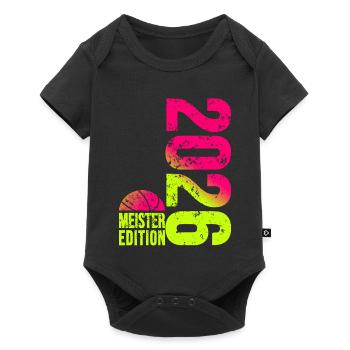 Basketball Master Edition 2026 in lime pink - Baby Premium short-sleeve bodysuit - black - Front