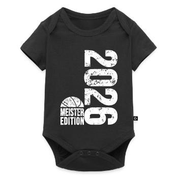 Basketball Master Edition 2026 in white - Baby Premium short-sleeve bodysuit - black - Front