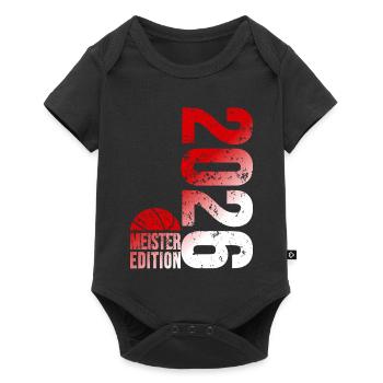 Basketball Master Edition 2026 in red and white - Baby Premium short-sleeve bodysuit - black - Front