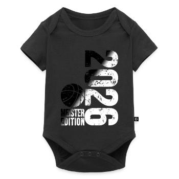 Basketball Master Shirt 2026, black and white - Baby Premium short-sleeve bodysuit - black - Front