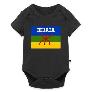Berber Flag City of Bejaia - Baby Premium short-sleeve bodysuit - black - Front