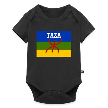 Amazigh Flag City of Taza - Baby Premium short-sleeve bodysuit - black - Front