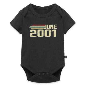 Juin 2001 Anniversaire Juin 2001 Juin 2001 Anniversaire - Body à manches courtes Premium Bébé - noir - Devant