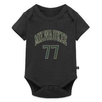 Milwaukee 77 - Baby Premium short-sleeve bodysuit - black - Front