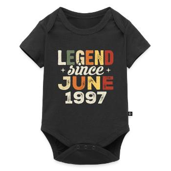 Juin 1997 Cadeau d’anniversaire Juin 1997 Juin 1997 - Body à manches courtes Premium Bébé - noir - Devant