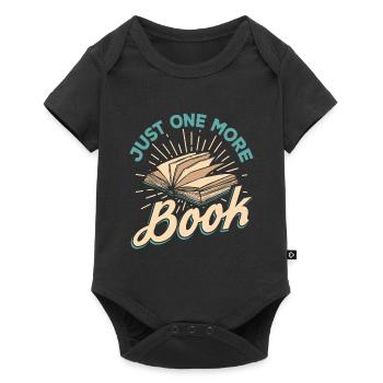Lire le livre - Body à manches courtes Premium Bébé - noir - Devant