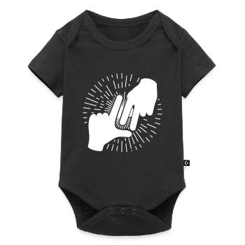 Los Angeles - Body à manches courtes Premium Bébé - noir - Devant