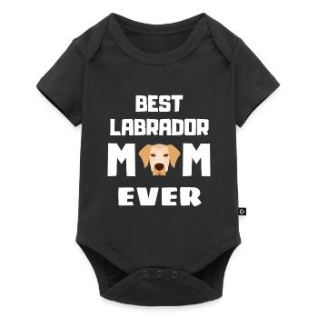 Meilleur Labrador Mama Dogs Fête des mères Labrador - Body à manches courtes Premium Bébé - noir - Devant