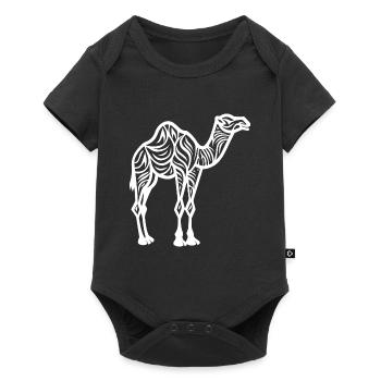 Chameau - Body à manches courtes Premium Bébé - noir - Devant