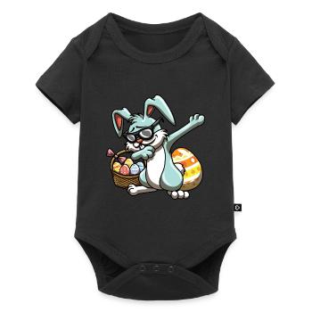 Cool Easter - Baby Premium short-sleeve bodysuit - black - Front