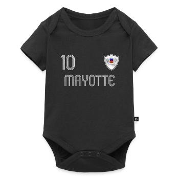 Mayotte Football Team - Baby Premium short-sleeve bodysuit - black - Front
